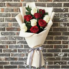 Букет цветов из:  Розы в Сафоново Мурманской области