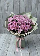 Букет цветов из:  Хризантемы в Сафоново Мурманской области