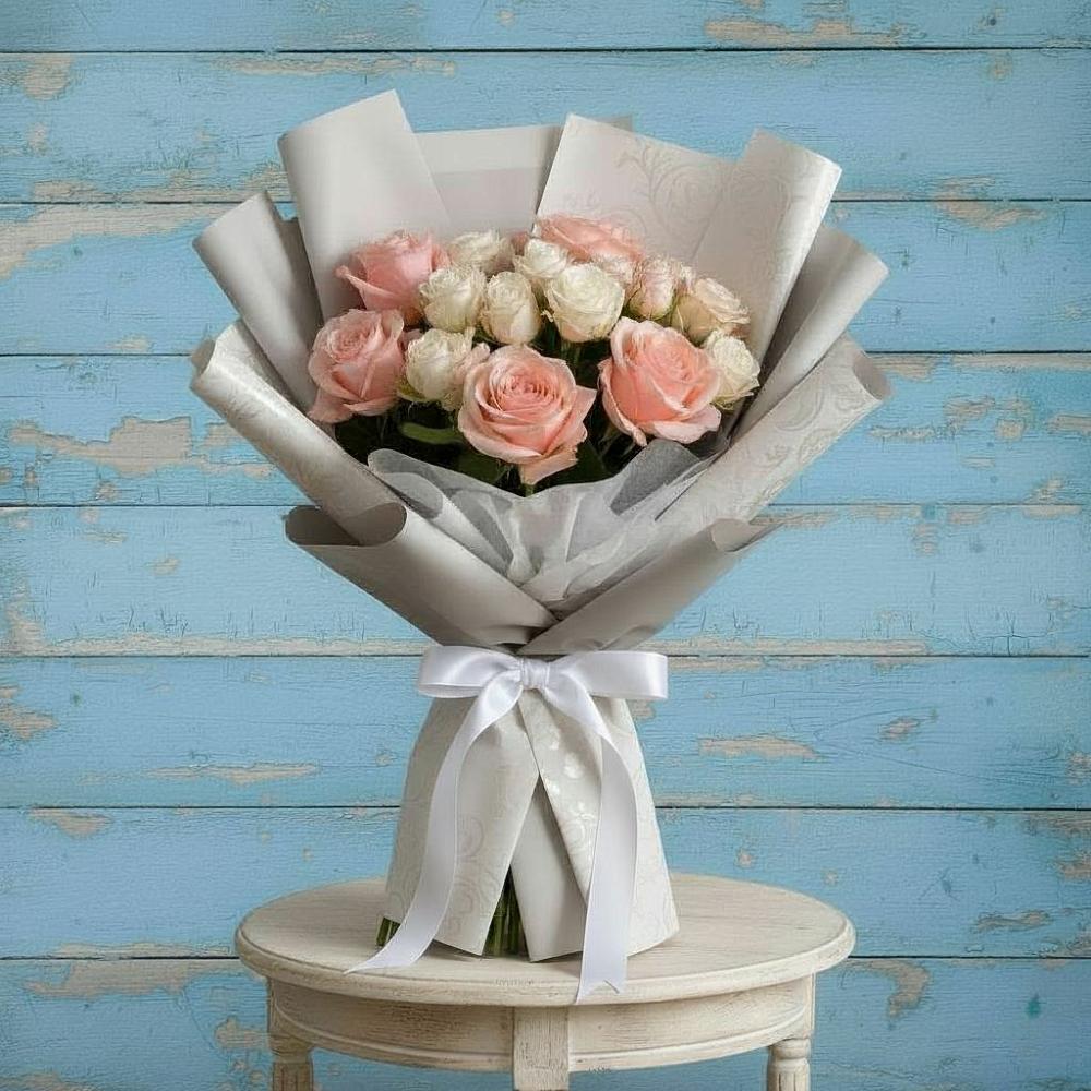 Букет цветов из: Розы в Сафоново Мурманской области