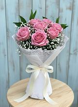 Букет цветов из:  Розы #REPLACE_PRED# Сафоново Мурманской области