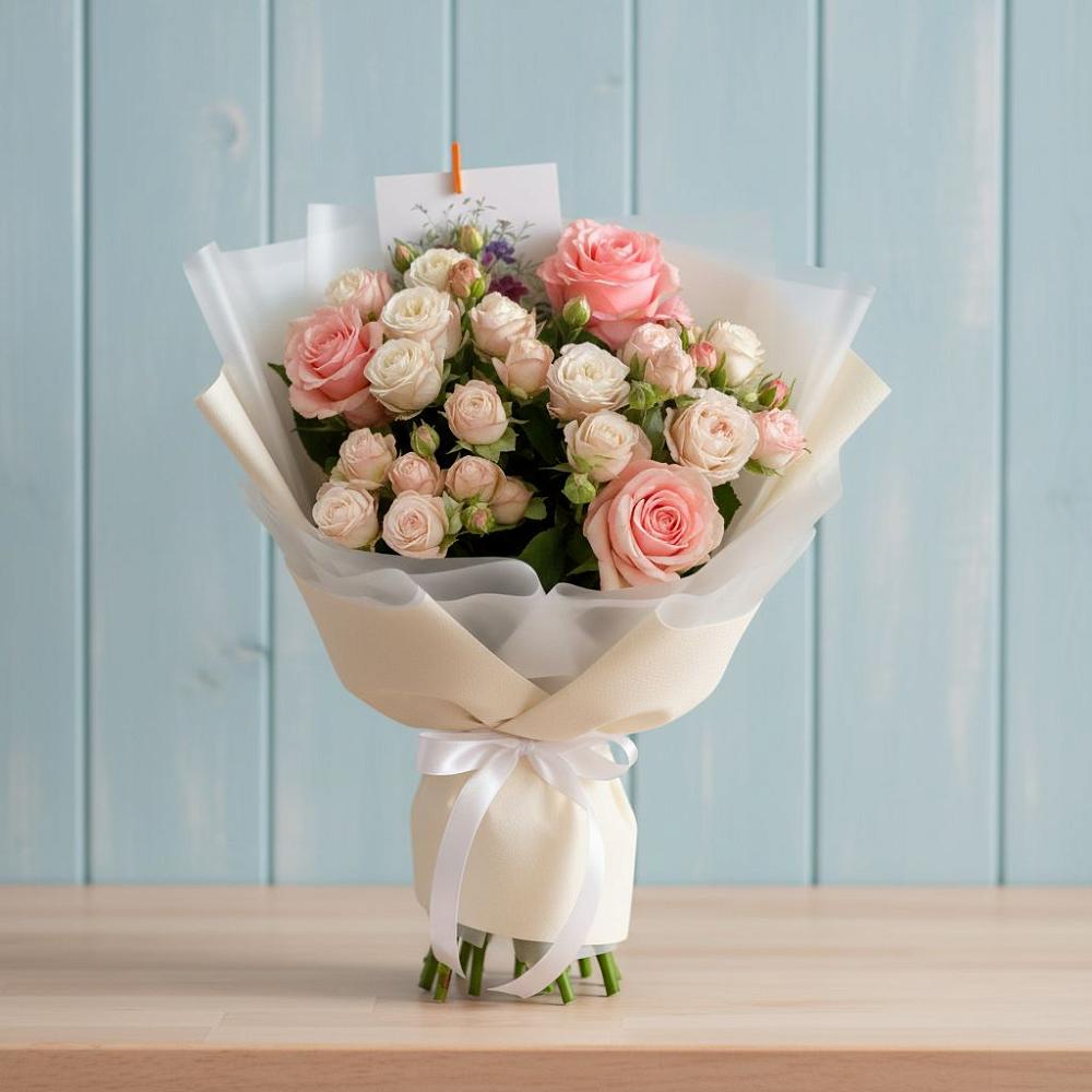 Букет цветов из: Розы в Сафоново Мурманской области