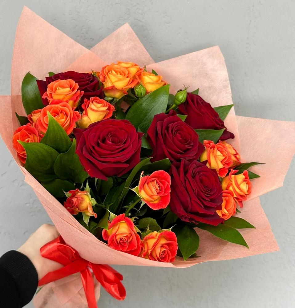 Букет Любовь и восторг в Сафоново Мурманской области