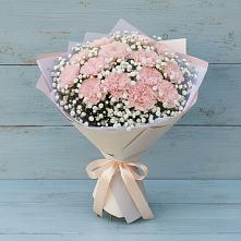 Букет цветов из:  Гвоздики #REPLACE_PRED# Сафоново Мурманской области