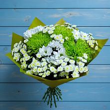 Букет цветов из:  Хризантемы в Сафоново Мурманской области