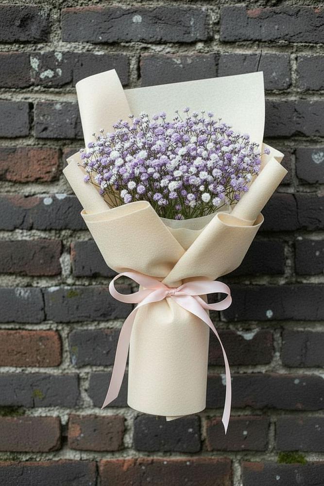 Букет цветов из: Гипсофила в Сафоново Мурманской области