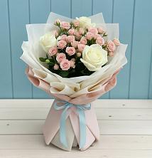 Букет цветов из:  Розы в Сафоново Мурманской области