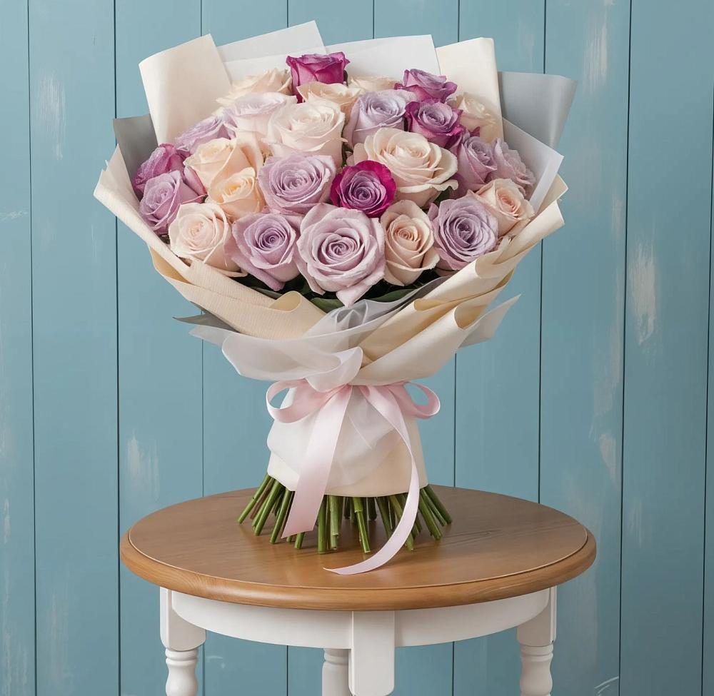 Букет цветов из: Розы в Сафоново Мурманской области