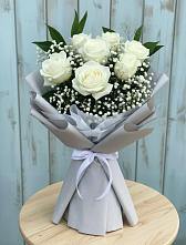 Букет цветов из:  Розы в Сафоново Мурманской области