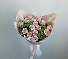 Букет цветов из:  Розы и Хризантемы в Сафоново Мурманской области