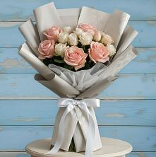 Букет цветов из:  Розы в Сафоново Мурманской области