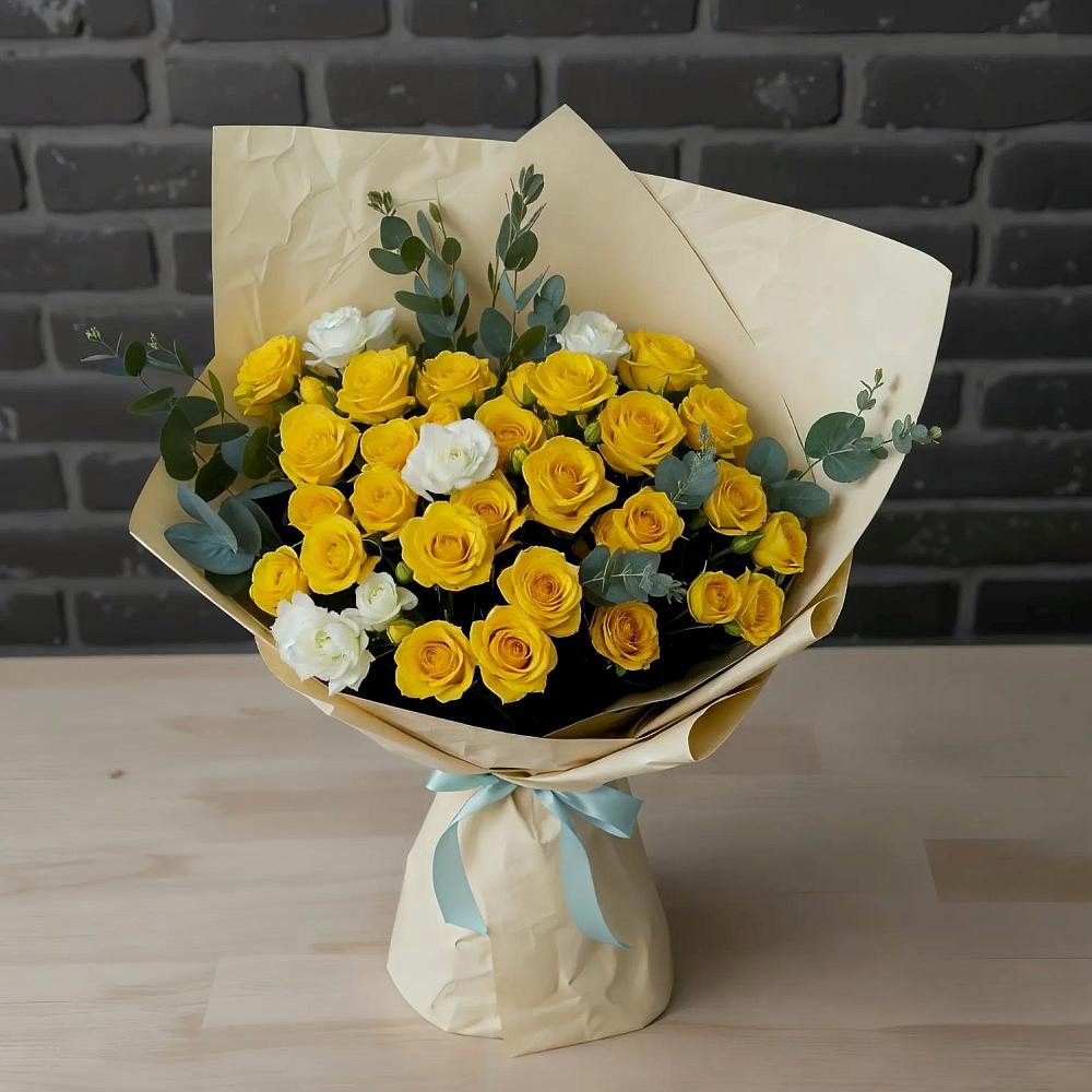 Букет цветов из: Розы в Сафоново Мурманской области