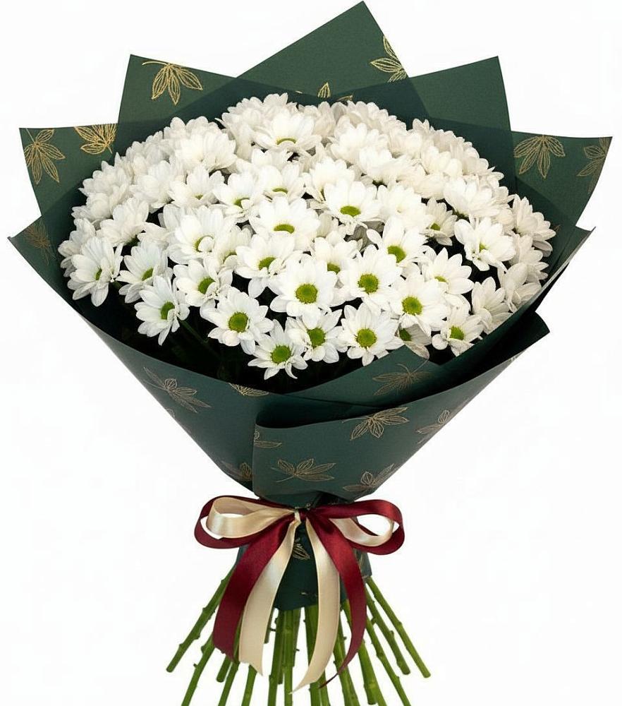 Букет цветов из: Хризантемы в Сафоново Мурманской области