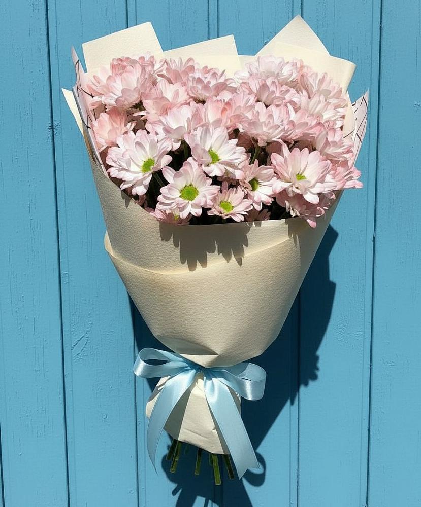 Букет цветов из: Хризантемы в Сафоново Мурманской области