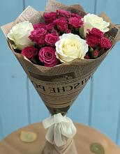 Букет цветов из:  Розы в Сафоново Мурманской области