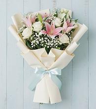 Букет цветов из:  Лилии в Сафоново Мурманской области