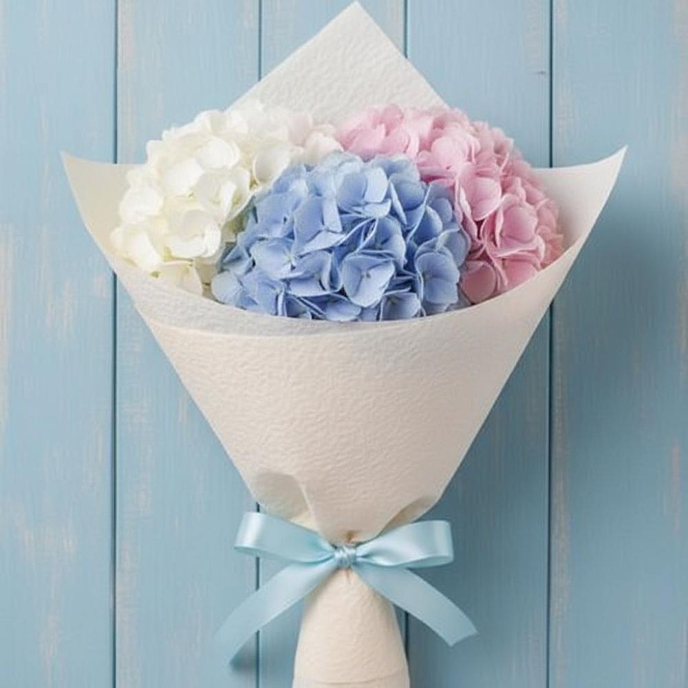 Букет цветов из: Гортензия в Сафоново Мурманской области