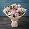Букет цветов из: Хризантемы, Альстромерии и Розы в Сафоново Мурманской области